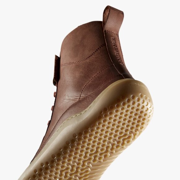 Vivobarefoot Gobi Boot Warmlined Womens in Bark - Picture 6 of 7